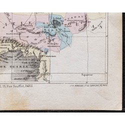 Gravure de 1866 - Afrique du Nord-Ouest & Sahara - 5