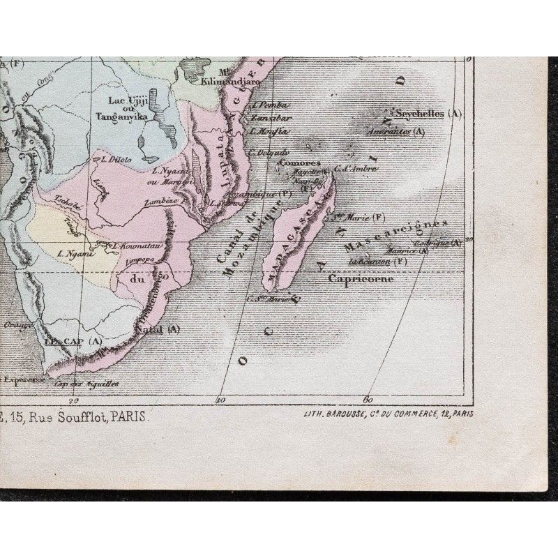 AFRIQUE-LIVINGSTONE-EXPLORATIONS DU ZAMBÈSE ET DE SES AFFLUENTS-Relié