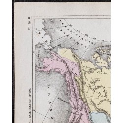 Gravure de 1866 - Amérique du nord - 2