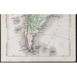 Gravure de 1866 - Amérique du sud - 3