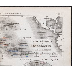 Gravure de 1866 - Océanie et Antarctique - 3