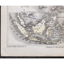 Gravure de 1866 - Océanie et Antarctique - 4