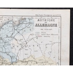 Gravure de 1866 - Empire d'Autriche et Allemagne - 3