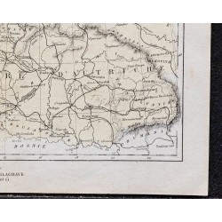 Gravure de 1866 - Empire d'Autriche et Allemagne - 5