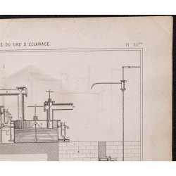 Gravure de 1878 - Épurateur méthodique du gaz - 3