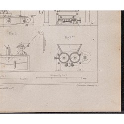 Gravure de 1878 - Machines à granuler les pommes de terre - 5