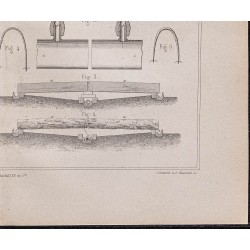 Gravure de 1878 - Injection des bois - 5