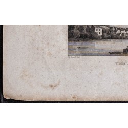 Gravure de 1839 - Triel-sur-Seine - 4