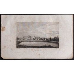 Gravure de 1839 - Château de Versailles - 1