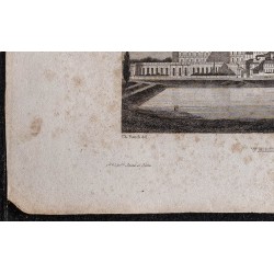 Gravure de 1839 - Château de Versailles - 4