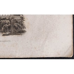 Gravure de 1839 - Église de Montmorency - 5