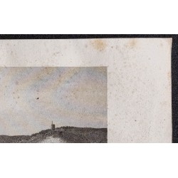 Gravure de 1839 - La roche Guyon - 3