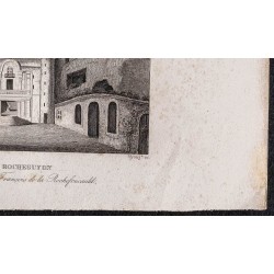 Gravure de 1839 - Château de La Roche-Guyon - 5