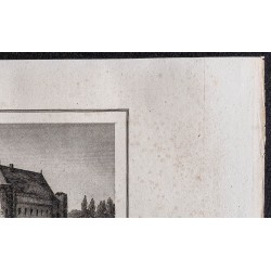 Gravure de 1839 - Château de Sully - 3