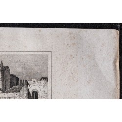 Gravure de 1839 - Château de Luynes - 3