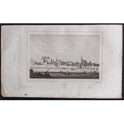 Gravure de 1839 - Ville de Blois - 1