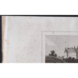 Gravure de 1839 - Chaumont-sur-Loire - 2