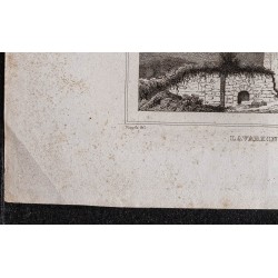 Gravure de 1839 - Château de Lavardin - 4