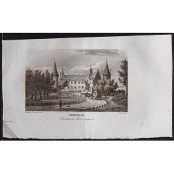 Gravure de 1839 - Château de Lierville - 1