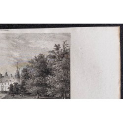 Gravure de 1839 - Château de Lierville - 3