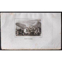 Gravure de 1839 - Roche Colombe - 1