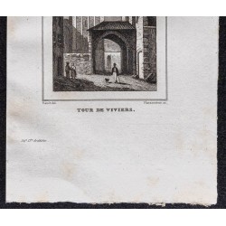 Gravure de 1839 - Cathédrale Saint-Vincent de Viviers - 3