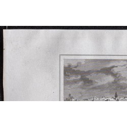 Gravure de 1839 - Carpentras (Vaucluse) - 2
