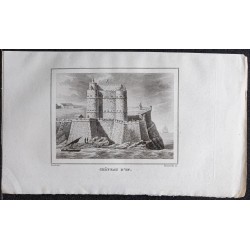 Gravure de 1839 - Château d'If - 1