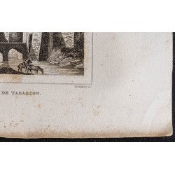 Gravure de 1839 - Château de Tarascon - 5