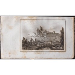 Gravure de 1839 - Cathédrale de Béziers - 1