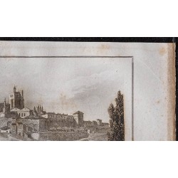 Gravure de 1839 - Cathédrale de Béziers - 3