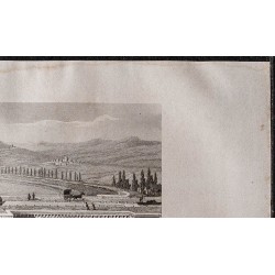 Gravure de 1839 - Pont-canal du Fresquel - 3