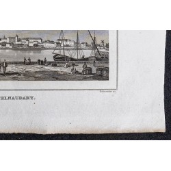 Gravure de 1839 - Ville de Castelnaudary - 5