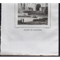 Gravure de 1839 - Cathédrale de Narbonne - 3