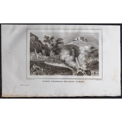 Gravure de 1839 - Amélie les Bains - 1