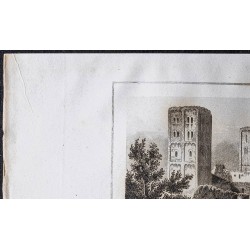 Gravure de 1839 - Abbaye de Saint-Michel de Cuxa - 2