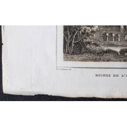 Gravure de 1839 - Abbaye de Saint-Michel de Cuxa - 4