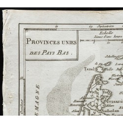 Gravure de 1803 - Carte des Pays-Bas - 2