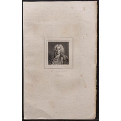 Gravure de 1839 - Portrait de Destouches - 1