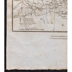 Gravure de 1839 - Carte des Pyrénées-Orientales - 4
