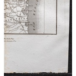 Gravure de 1839 - Carte de l'Aude - 5