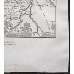 Gravure de 1839 - Carte du Gard - 5