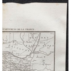 Gravure de 1839 - Carte des Bouches-du-Rhône - 3