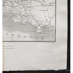 Gravure de 1839 - Carte des Bouches-du-Rhône - 5