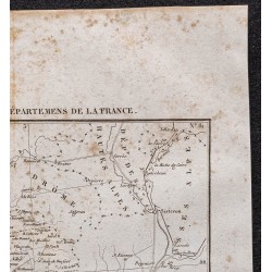 Gravure de 1839 - Carte du Vaucluse - 3