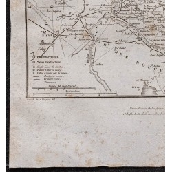 Gravure de 1839 - Carte du Vaucluse - 4