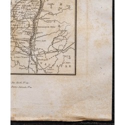 Gravure de 1839 - Carte de l'Ardèche - 5