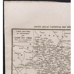 Gravure de 1839 - Carte du Loir-et-Cher - 2