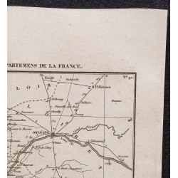 Gravure de 1839 - Carte du Loir-et-Cher - 3