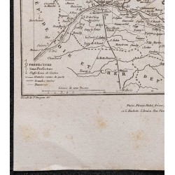 Gravure de 1839 - Carte du Loiret - 4